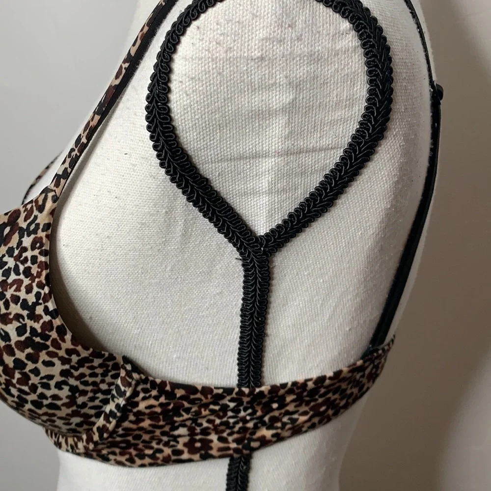 Victoria’s Secret Brown Leopard Padded Bra Sz 34C
